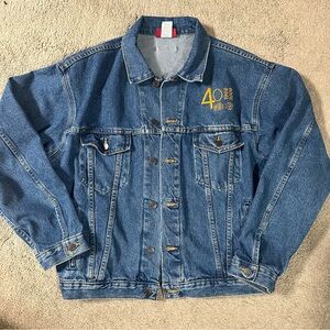 Blue Denim Jacket with Embroidered Detail, Vintage, Release 2006
